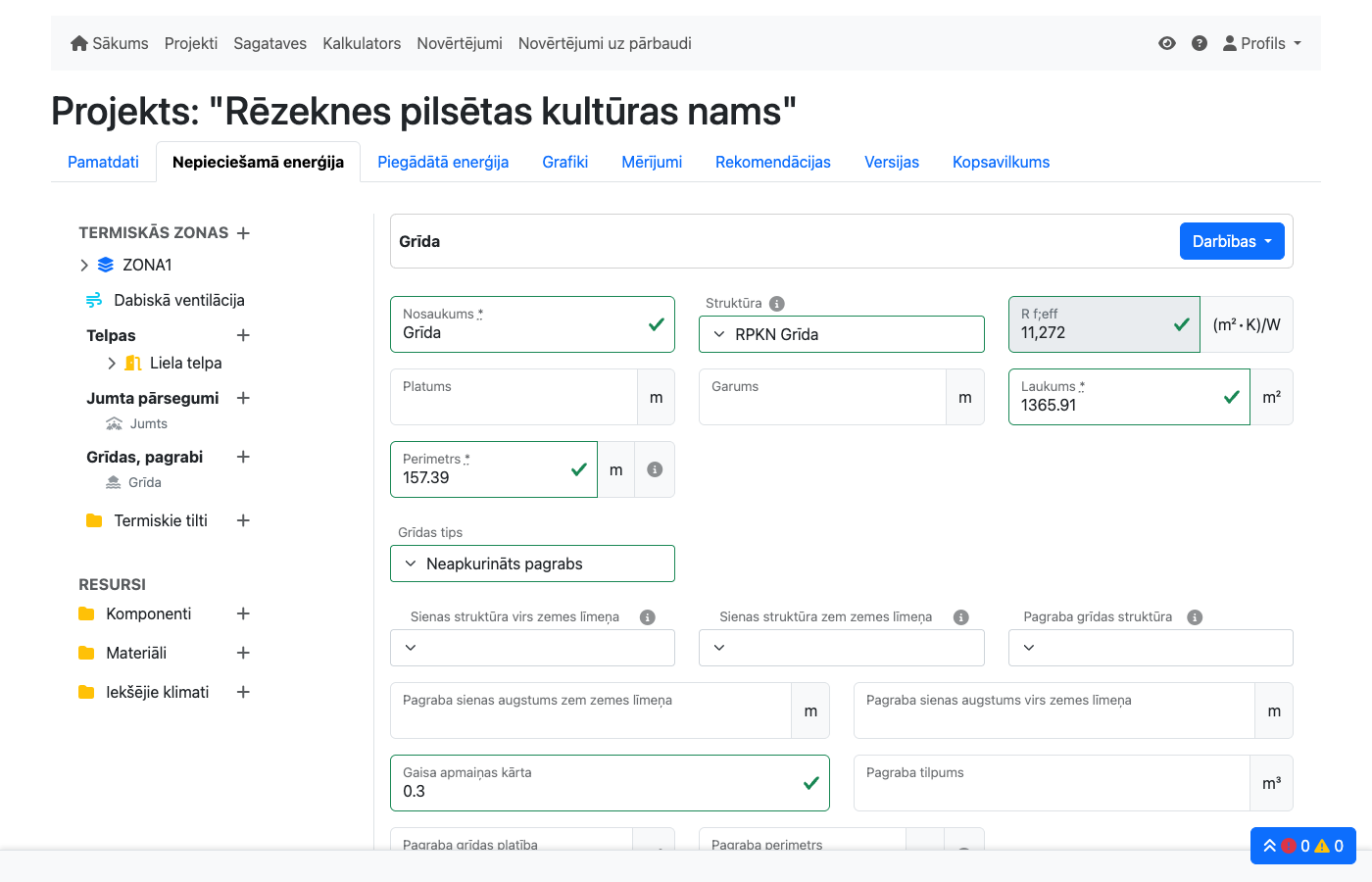 Neapkurinats pagrabs